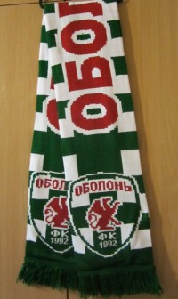 Шарф  ФК  Оболонь Киев