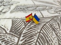 Україна - Іспанія Значок Украина - Испания