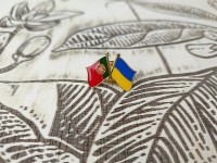 Україна Португалія Значок Украина Португалия
