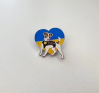 Значок пес Патрон