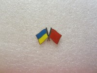 Значок Украина - Китай