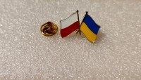 Україна - Польща Значок Украина - Польша