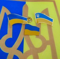 Значок прапор України